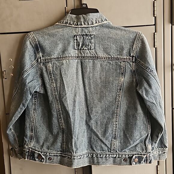 Children's Place blue jean denim jacket size medium - Picture 6 of 8